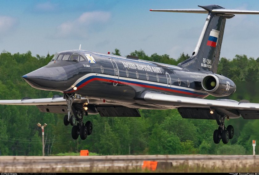 Самолет ту 134 убл