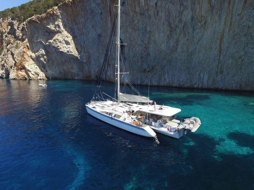 Греция парусная яхта