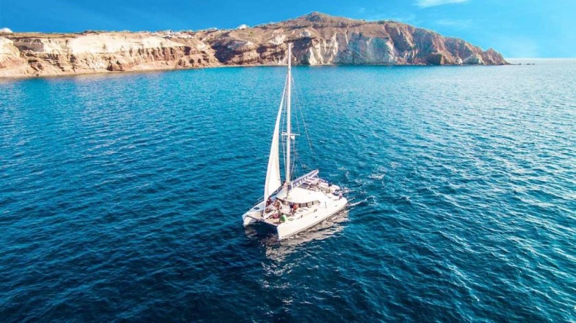 Катамаран Греция Санторини