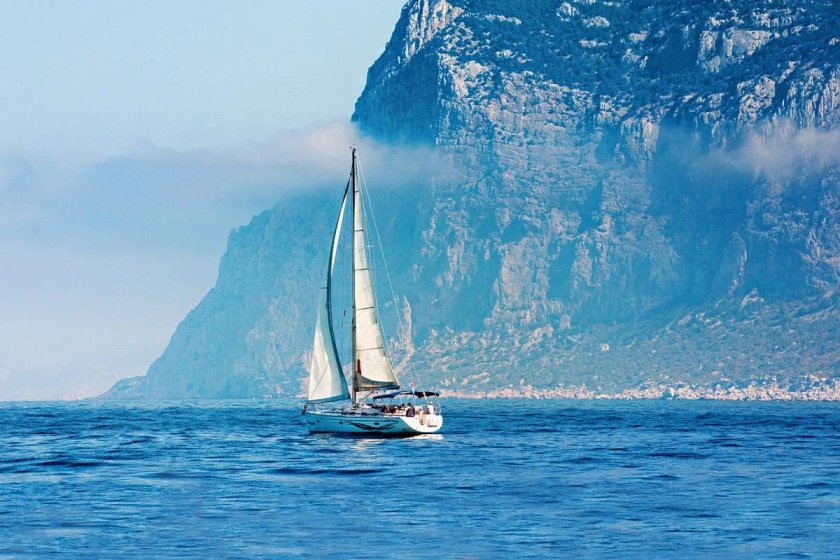 Парусник яхта Крыма