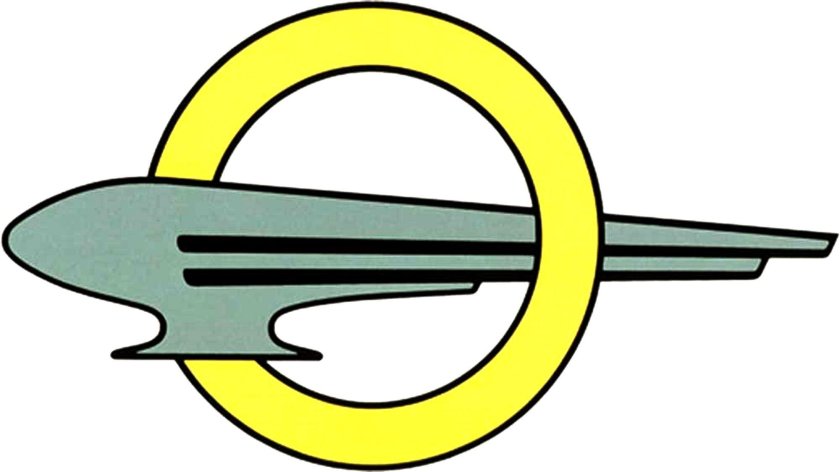 Старый значок Опель