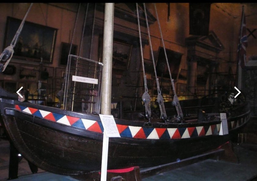 Ботик Святой Николай Петра 1