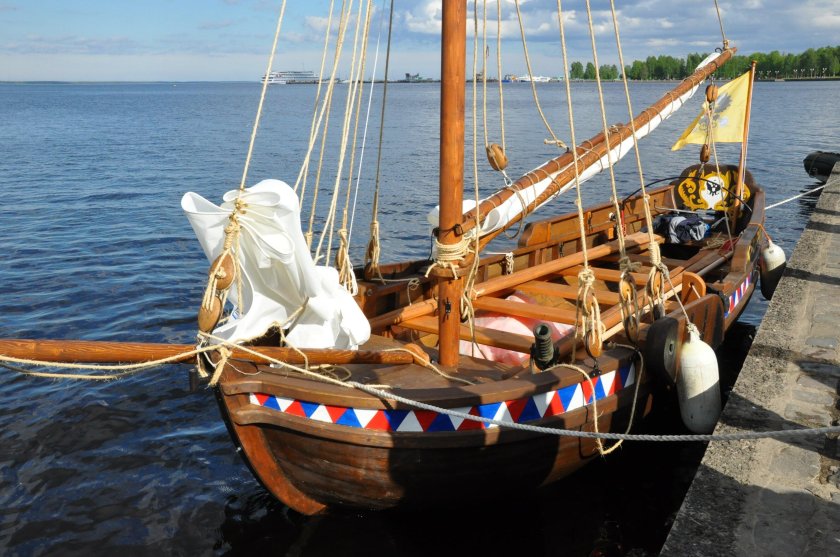 Ботик Святой Николай Петра 1