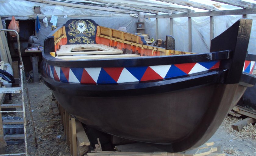 Лодка Петра 1 Ботик