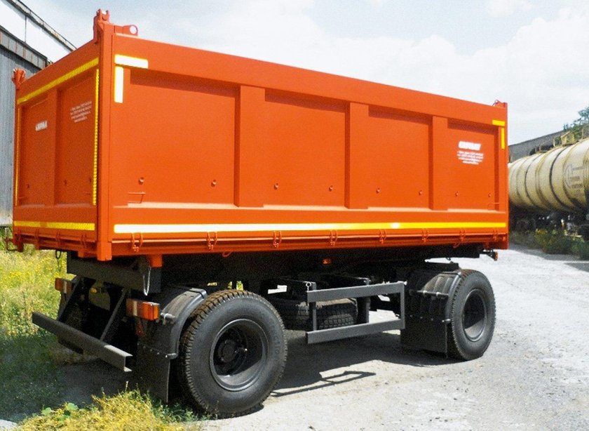 Прицеп тракторный самосвальный Сармат