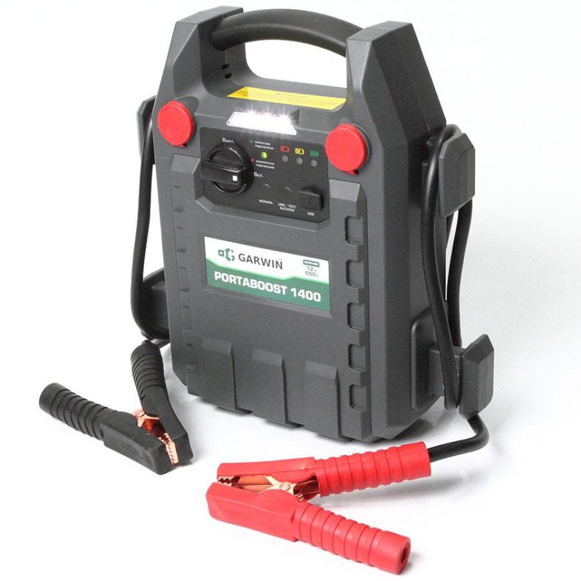 GARWIN пусковое устройство PORTABOOST 1400 12 В, 600 A