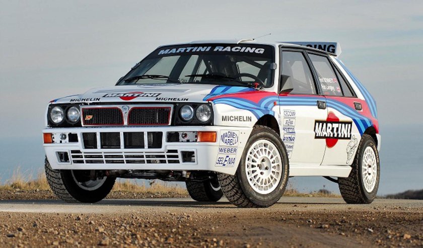 Lancia delta integrale rally