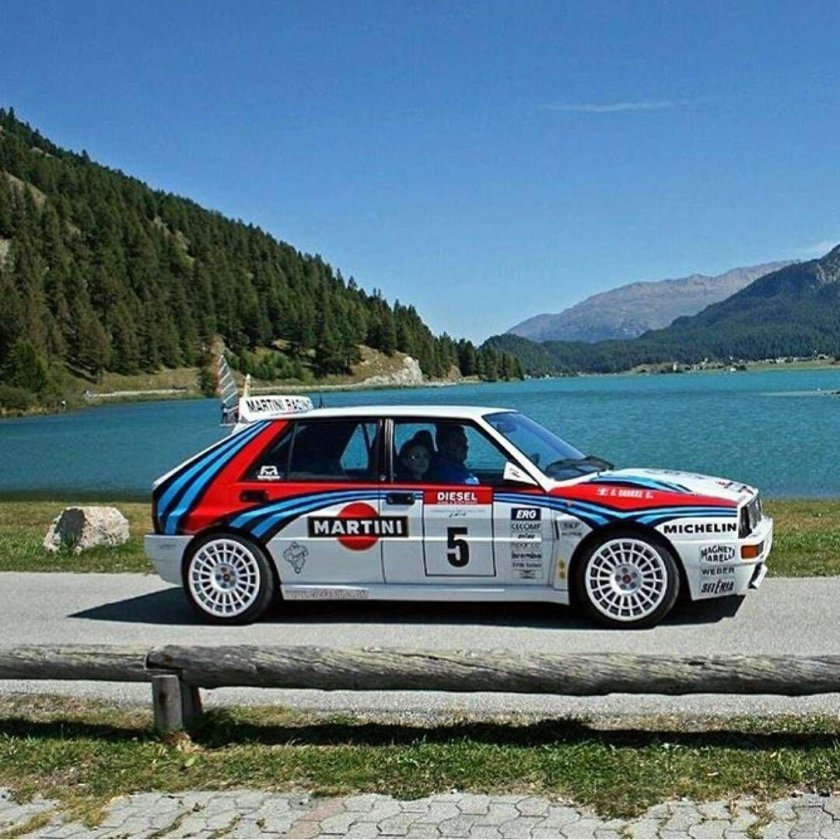 Lancia раллийная