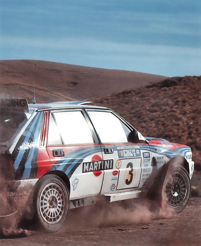Lancia Delta HF integrale ралли