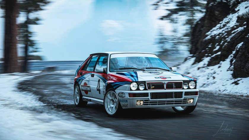 Lancia Delta integrale Rally