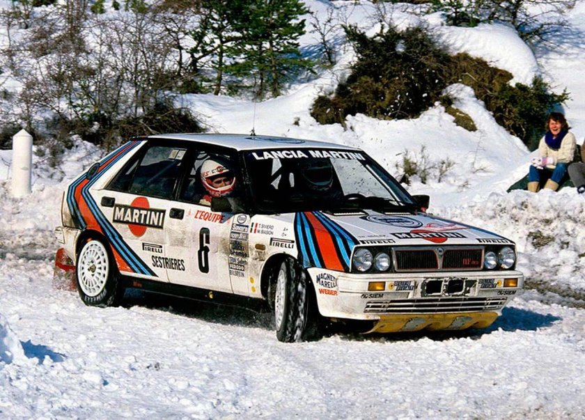 Lancia Delta integrale ралли