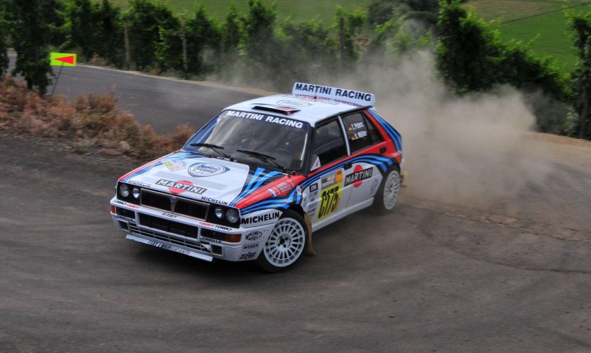Lancia Delta integrale ралли
