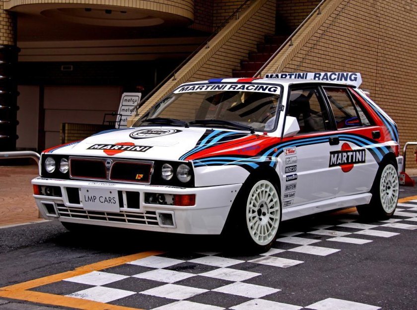 Lancia Delta HF integrale ралли