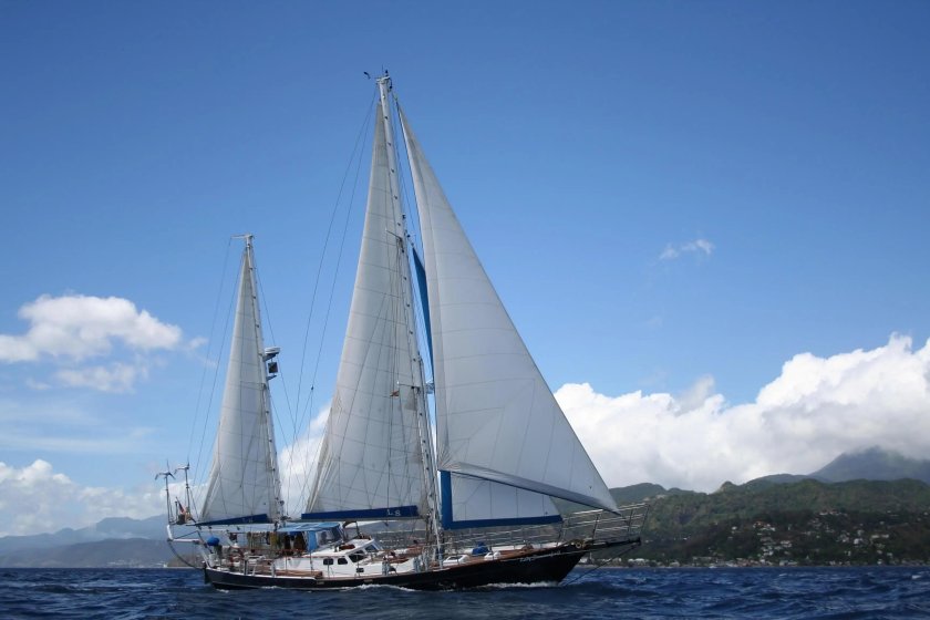 Парусная яхта кеч