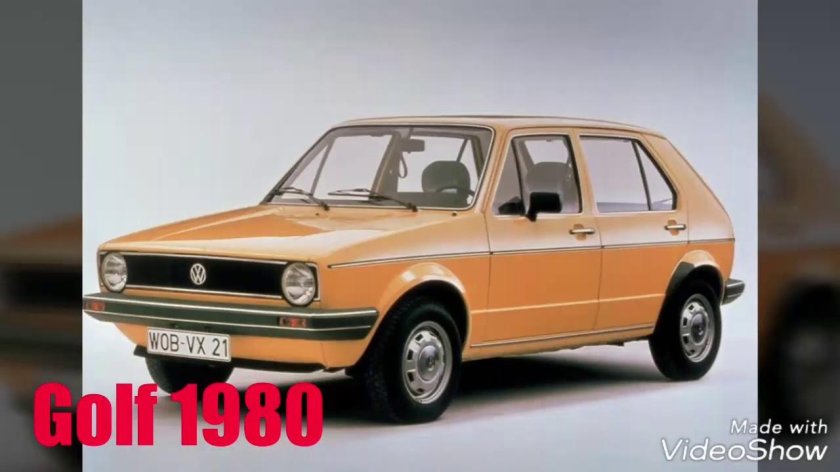 Фольксваген гольф 1