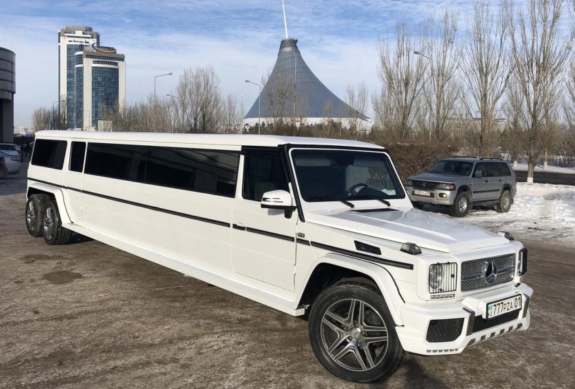 Мерседес Гелик лимузин