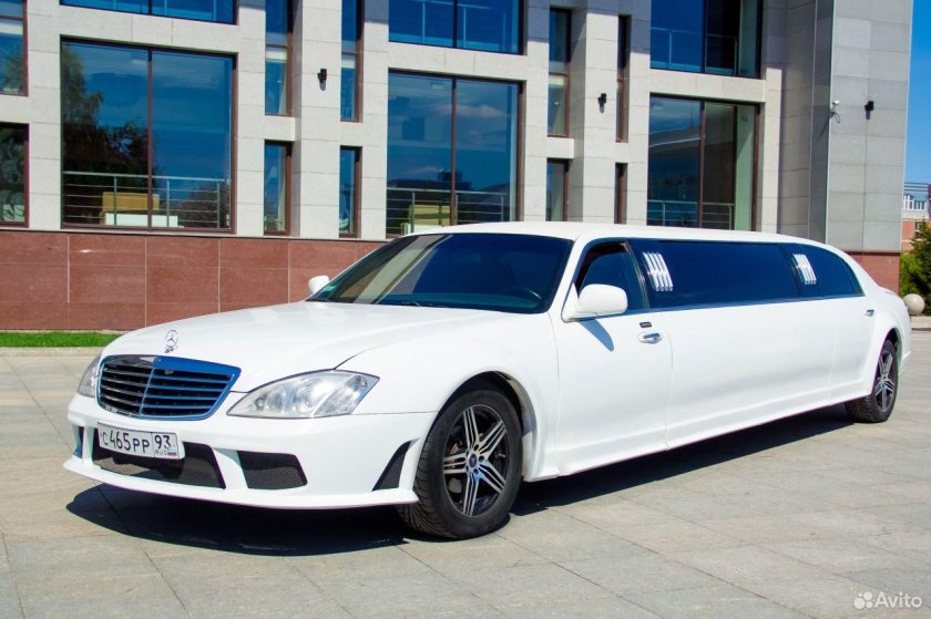 Мерседес лимузин 2022