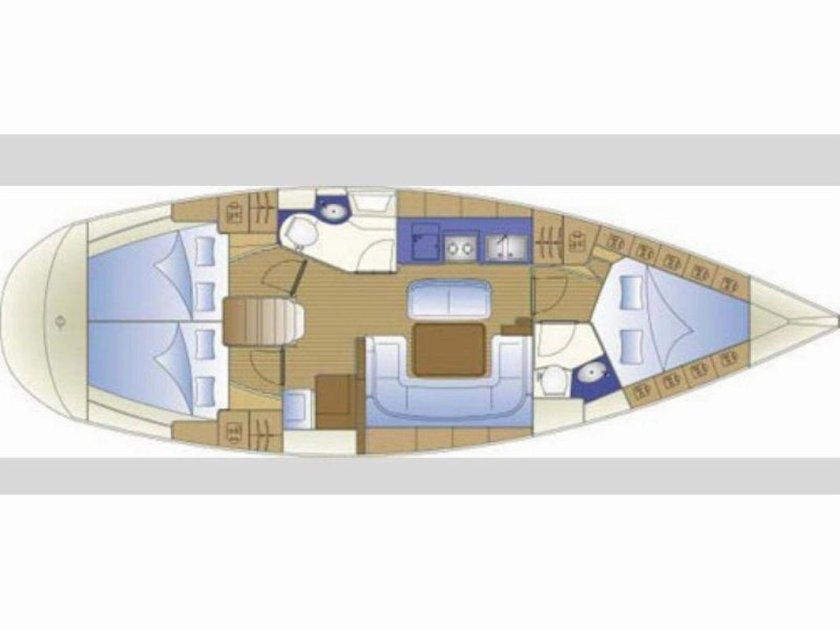 Парусная яхта Bavaria 44