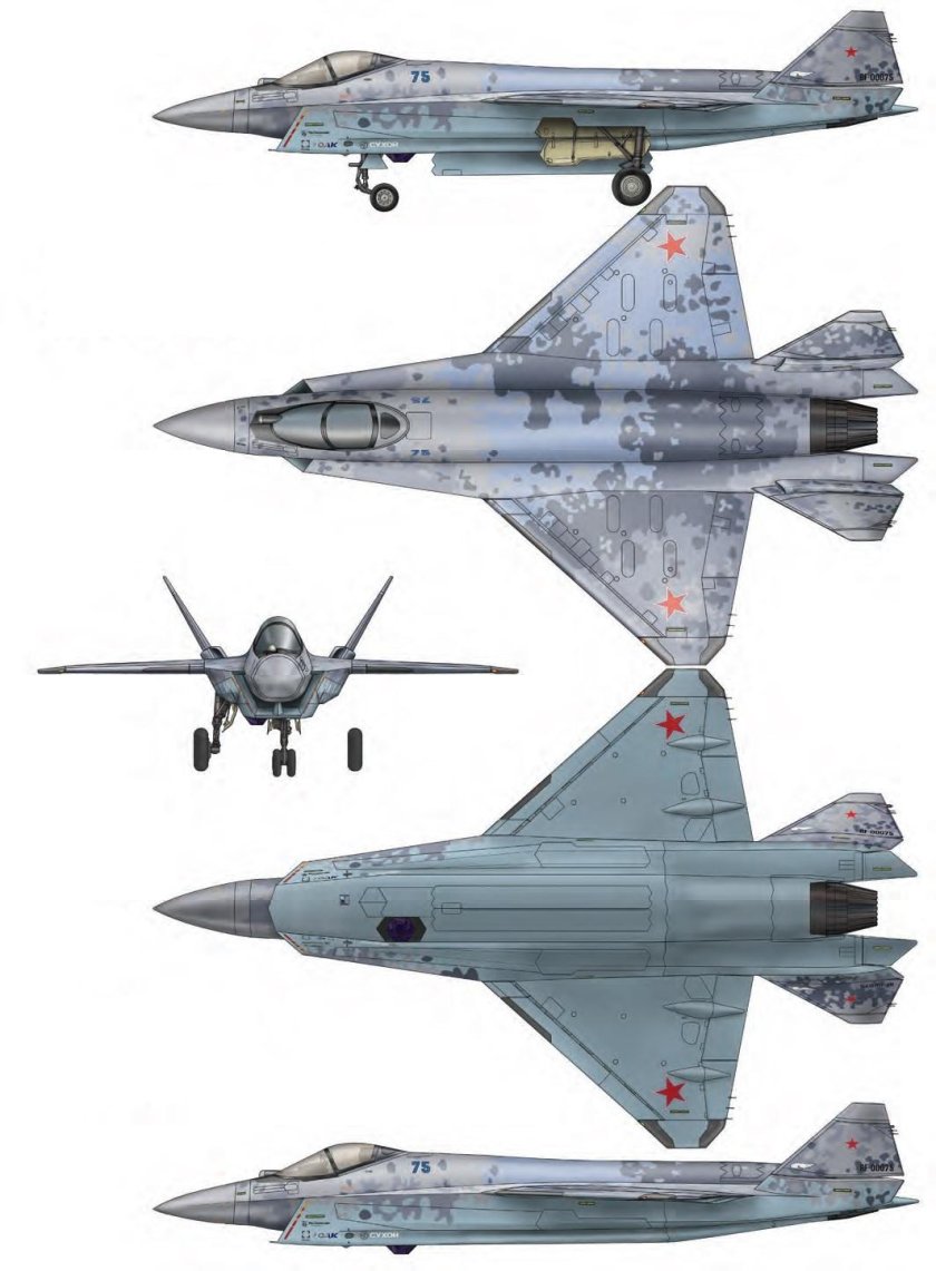 Истребитель Су-75 Checkmate
