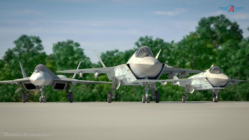 Истребитель Су-75 Checkmate