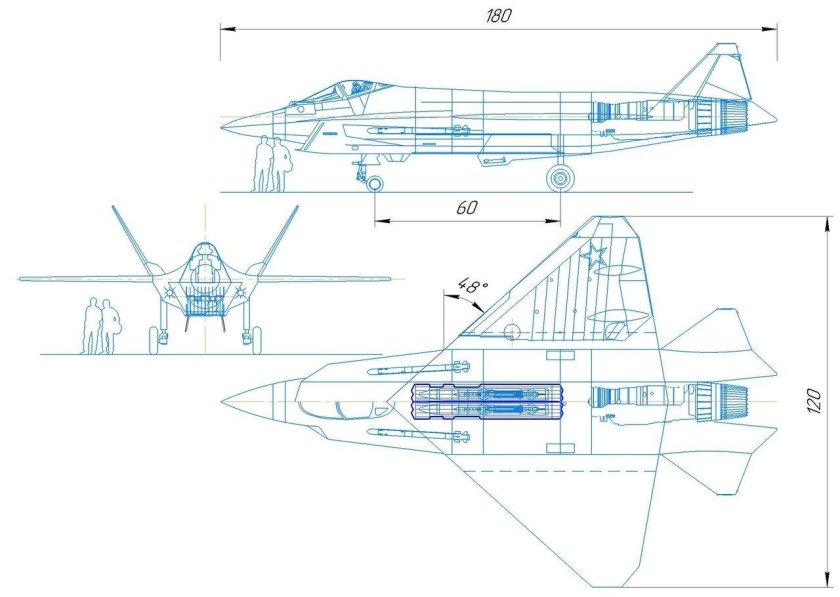 Су-75 истребитель