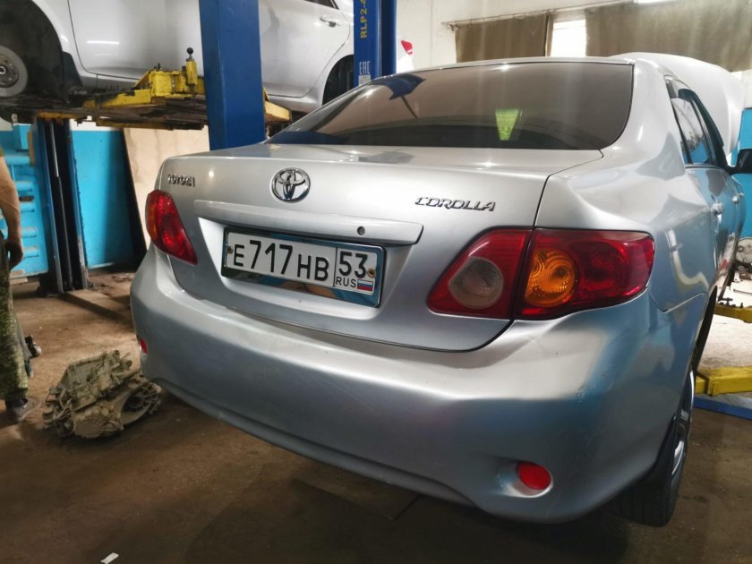 Спойлер на Тойота БЕЛТА
