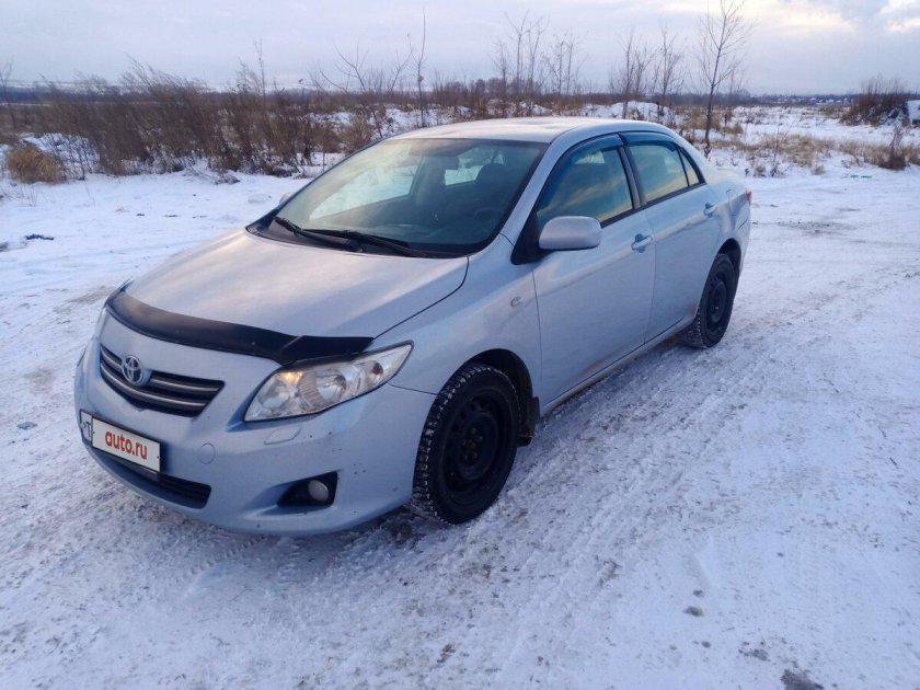 Тойота Королла масло в робот