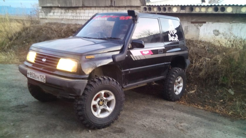 Сузуки эскудо коротыш на 31 колесах