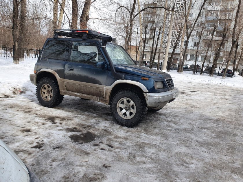 Сузуки эскудо на 31 колесах