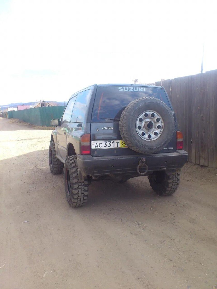 Сузуки эскудо первого поколения на резине 245/75r16