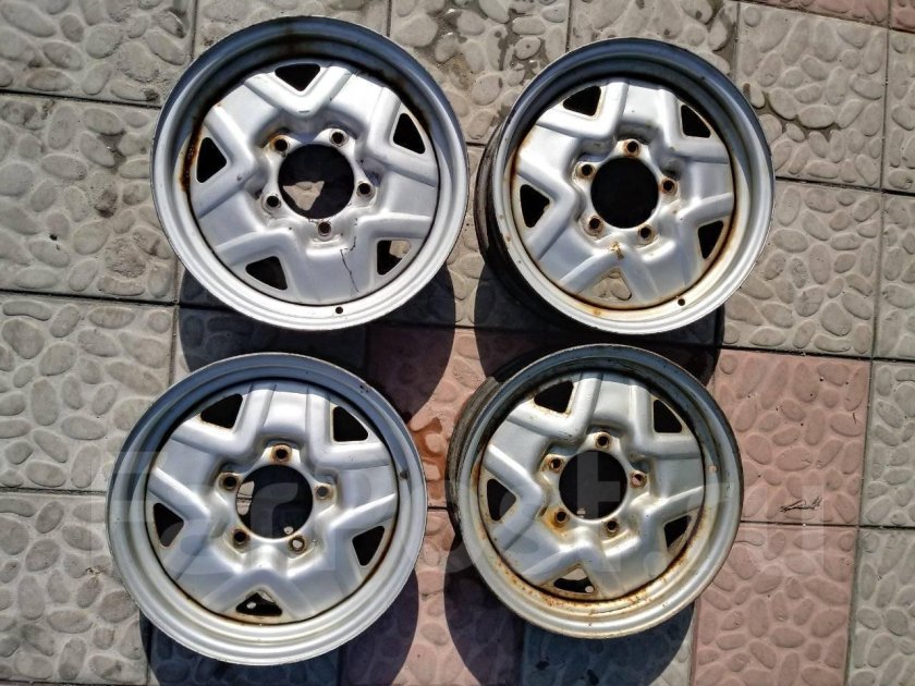 Нива штампованные диски Suzuki