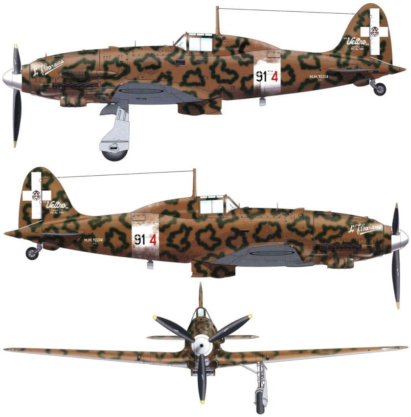 Истребитель Macchi MC.205 'Veltro'