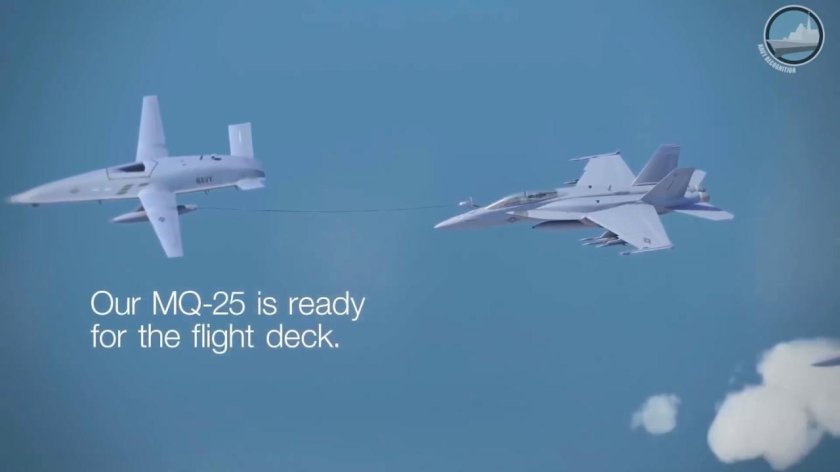 Mq-25 stingray uav