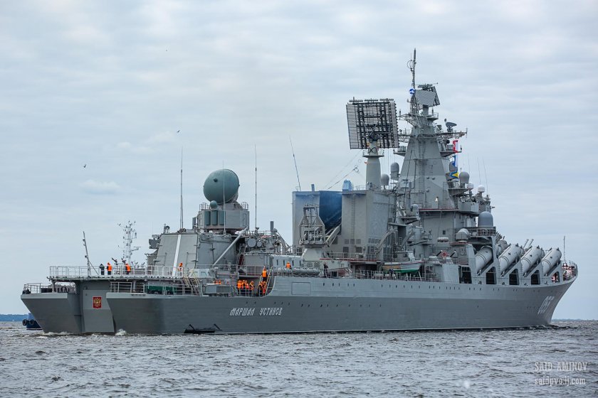 Ракетный крейсер маршал устинов