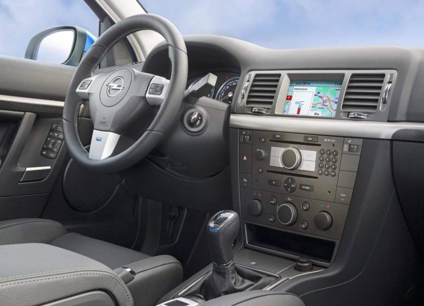 Opel Vectra c 2008 салон