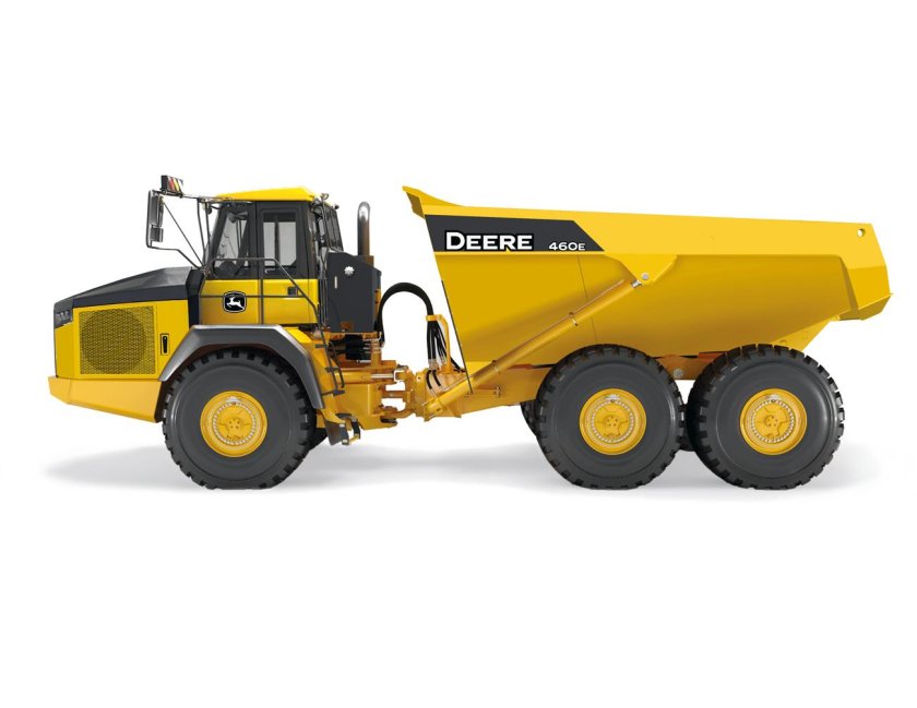 Сочлененный самосвал думпер