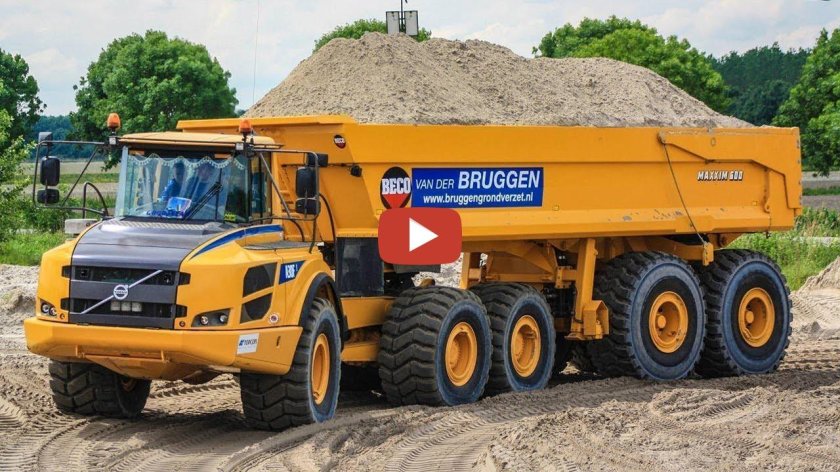 Самосвал Вольво а40