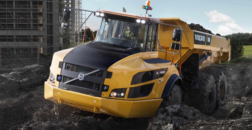 Сочленённый самосвал Volvo а40g