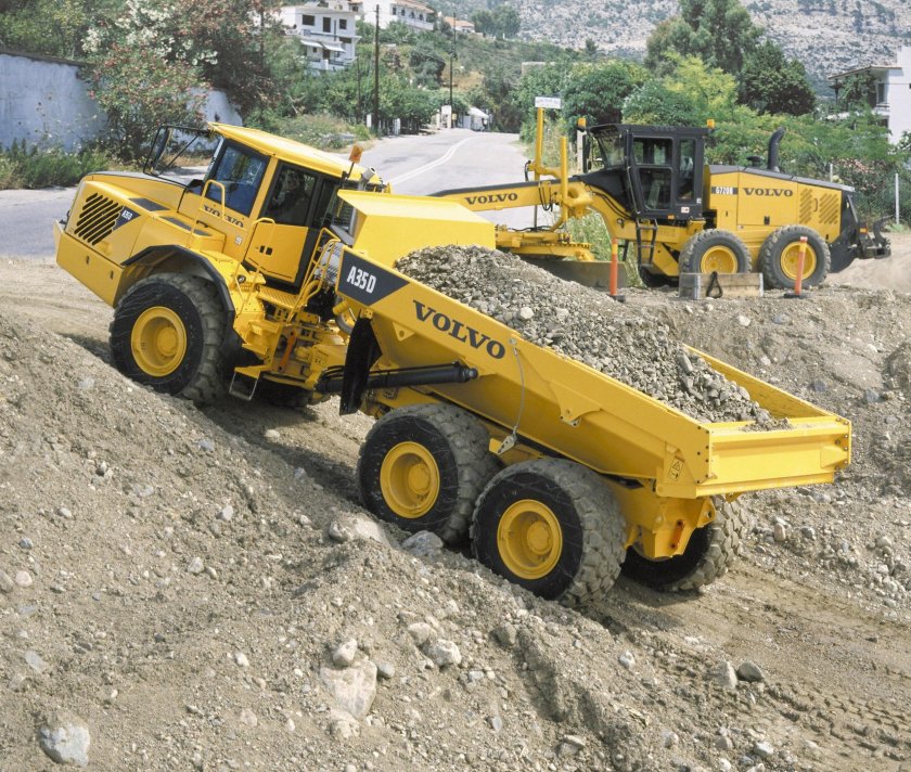 Volvo а35d самосвал