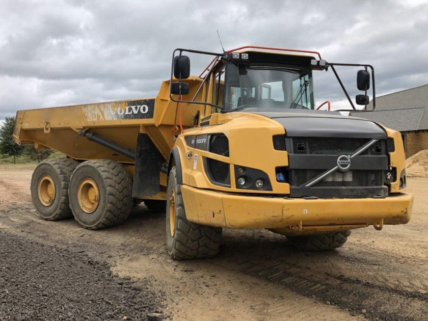 Карьерный самосвал Вольво а-40