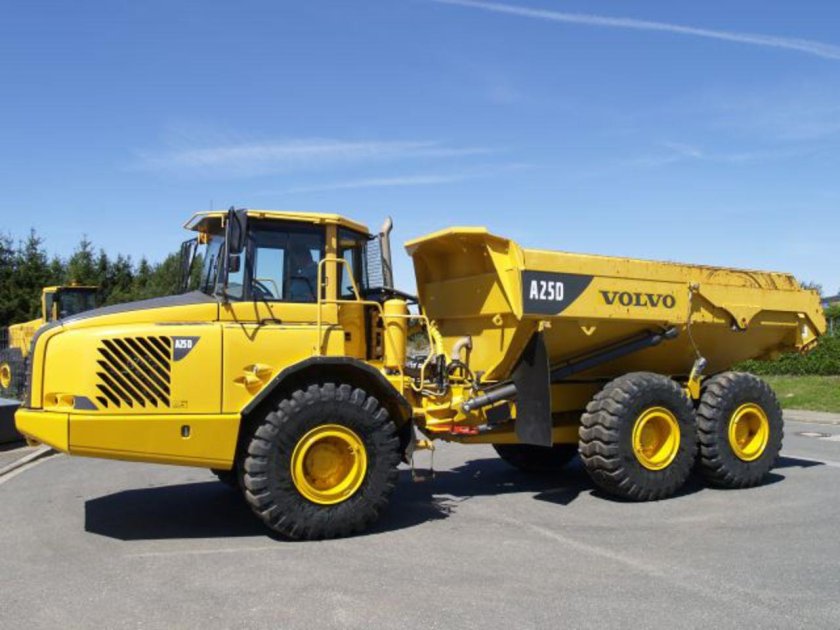 Сочленённый самосвал Volvo a40f