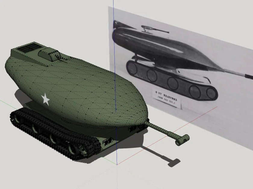 Танк Крайслер ТВ-8