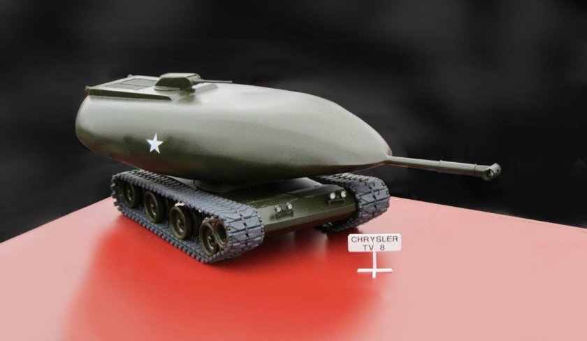 Американский ядерный танк chrysler tv-8