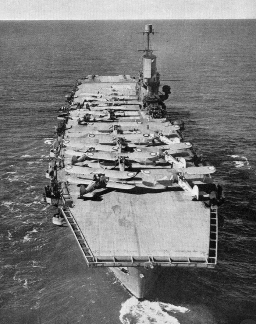 Авианосец АРК Ройал 1940