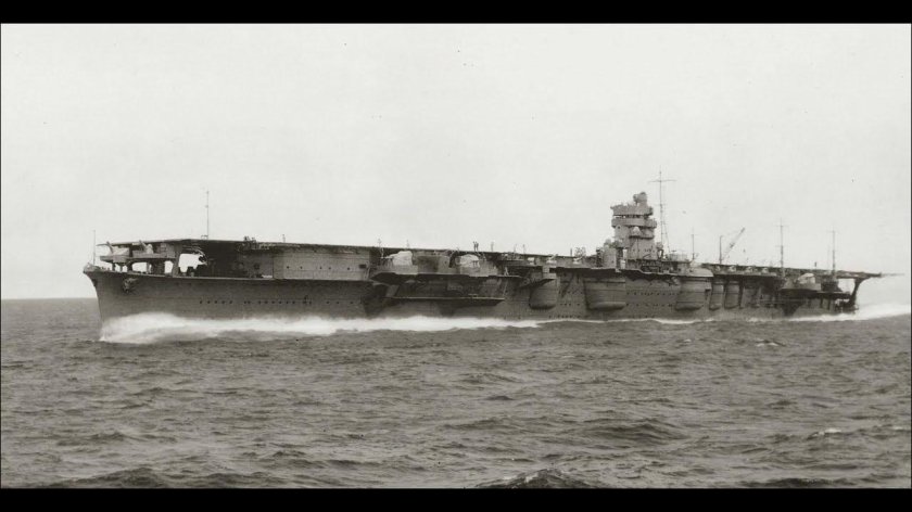 Японский авианосец Синано