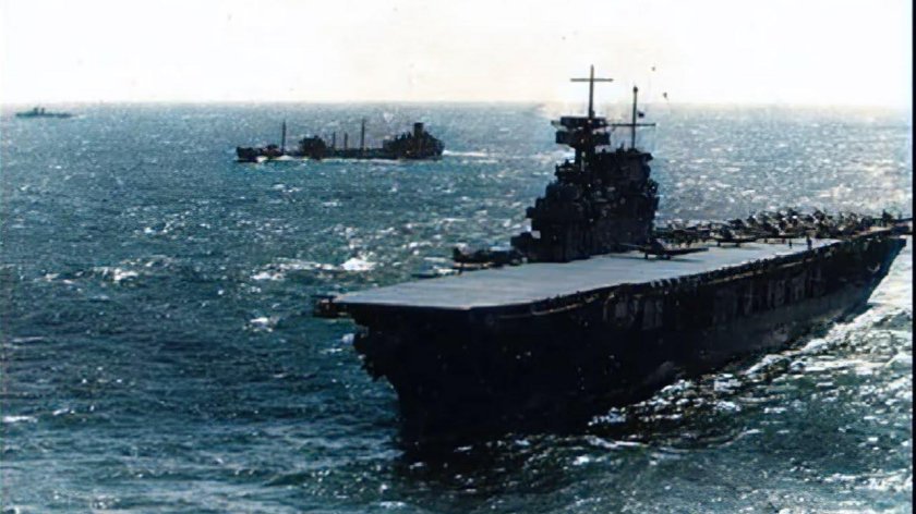 Авианосец Йорктаун 1942