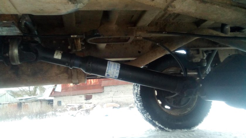 Задний кардан Соболь 4х4