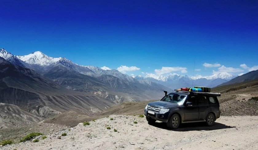 Стоянка в горах