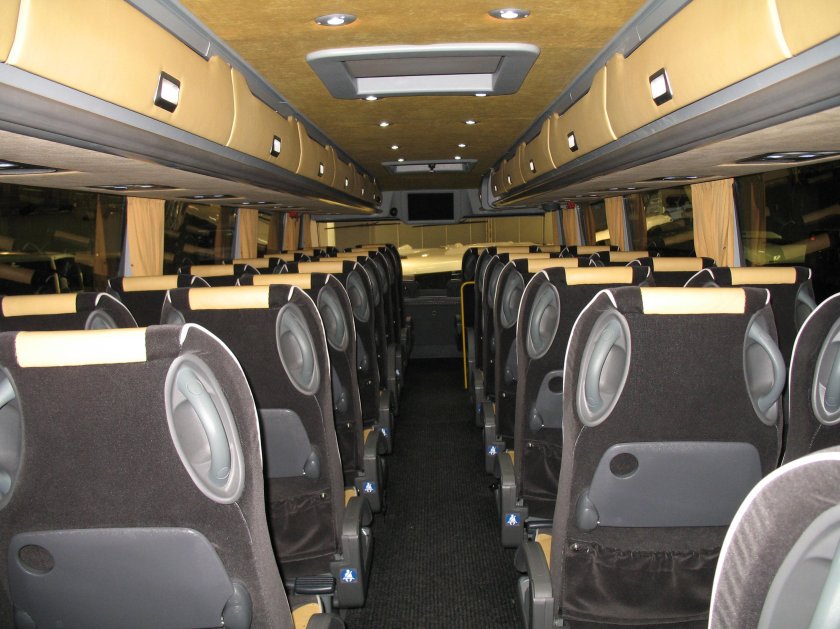 Van Hool td927 салон