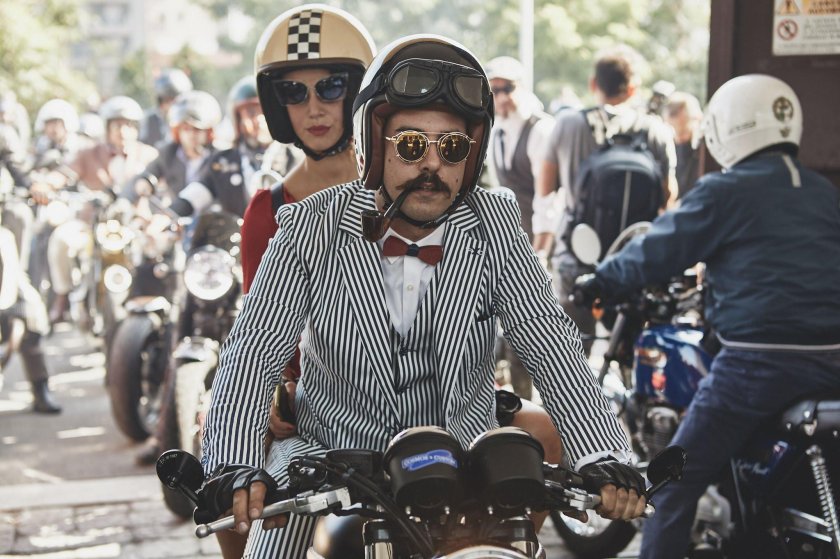 Distinguished gentleman's ride. москва